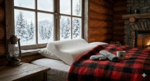 A compact travel pillow designed to prevent neck pain during long flights across Canada.