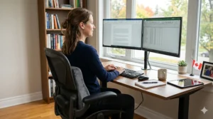 Diagram showing how to position a pillow for lower back pain relief while sleeping on your side or back.