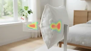 Ergonomic design of our machine-washable bed pillow