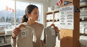 Summary decision guide helping Canadian consumers choose between GOTS organic and Oeko-Tex safety standards.