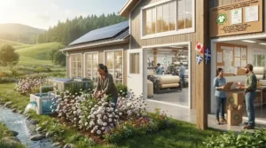 Visual overview of GOTS eco-friendly processing and fair labor standards compliant with Canadian values.
