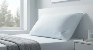 A hypoallergenic cooling pillow protector that provides a comfortable and allergen-free sleep surface for Canadian bedrooms.