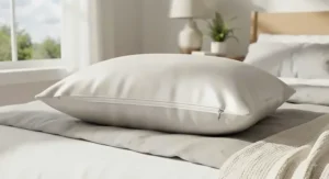 Luxury soft-touch hypoallergenic pillow protector that combines comfort with essential protection against household allergens.