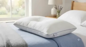 Easy-to-clean washable extra soft pillow tailored for daily use by side sleepers