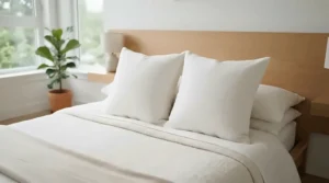 A bundled set of plush hotel-style pillows displayed together to show value and quality.