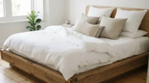 Plush pillows for guest bedroom ideal for guests with allergies looking for hypoallergenic comfort